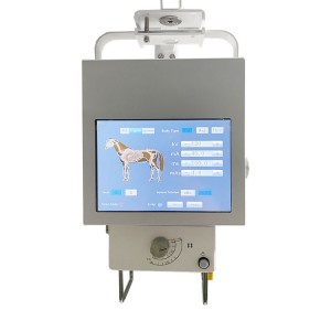 Mobile veterinary high frequency X-ray machine